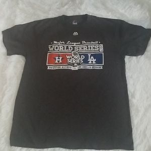 ⚾️Majestic MLB ASTROS VS DODGERS 2017 WORLD SERIES